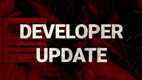 Please note. . Dbd developer update patch notes